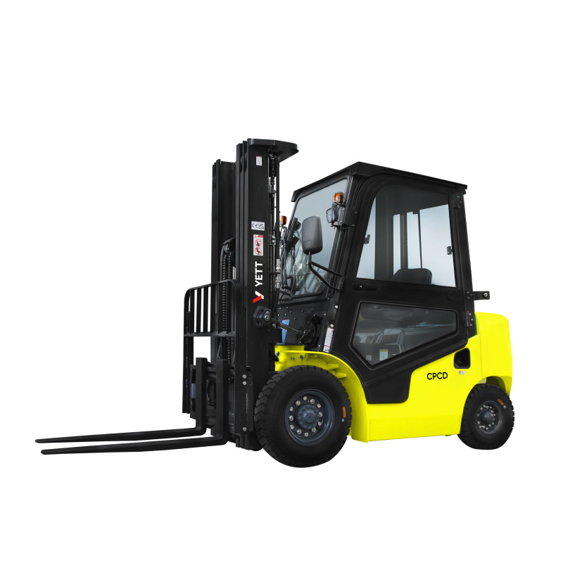 0 - Дизельный погрузчик с кабиной YETT CPCD35-W4K2-M400-3W-K