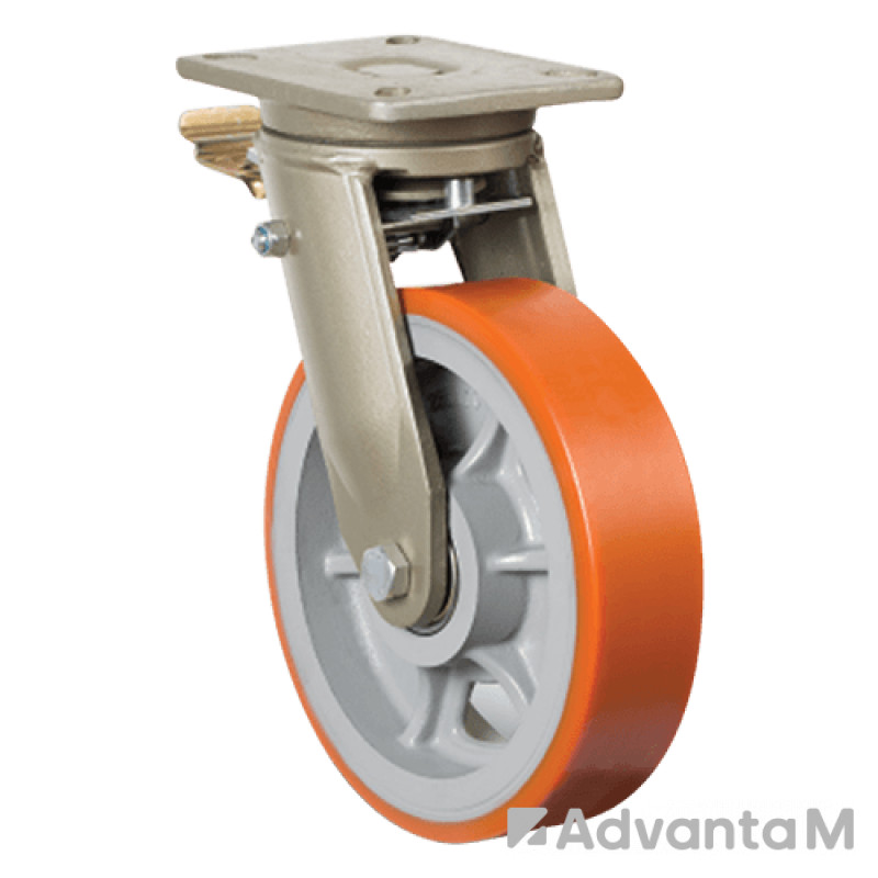 Большегрузное полиуретановое колесо EV01 VBP 250 F-60