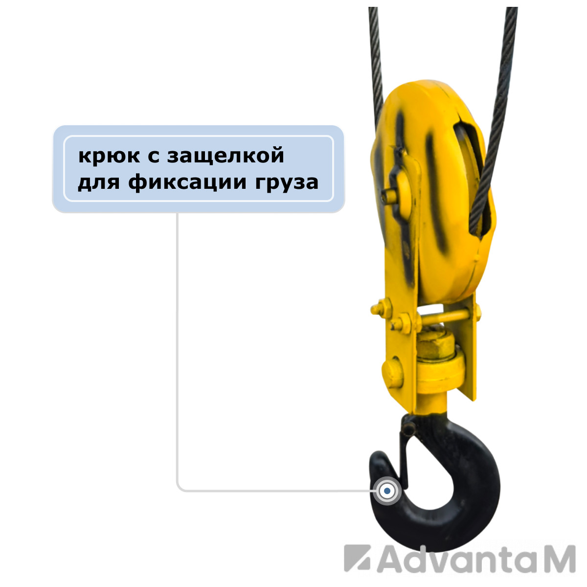 Таль электрическая канатная (380В) GEARSEN CD 2,0т, 6м - 4