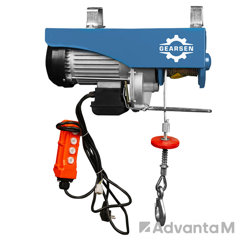 Таль электрическая мини комбинированная (220В 600/1200кг, 12/6м) GEARSEN PA 60012