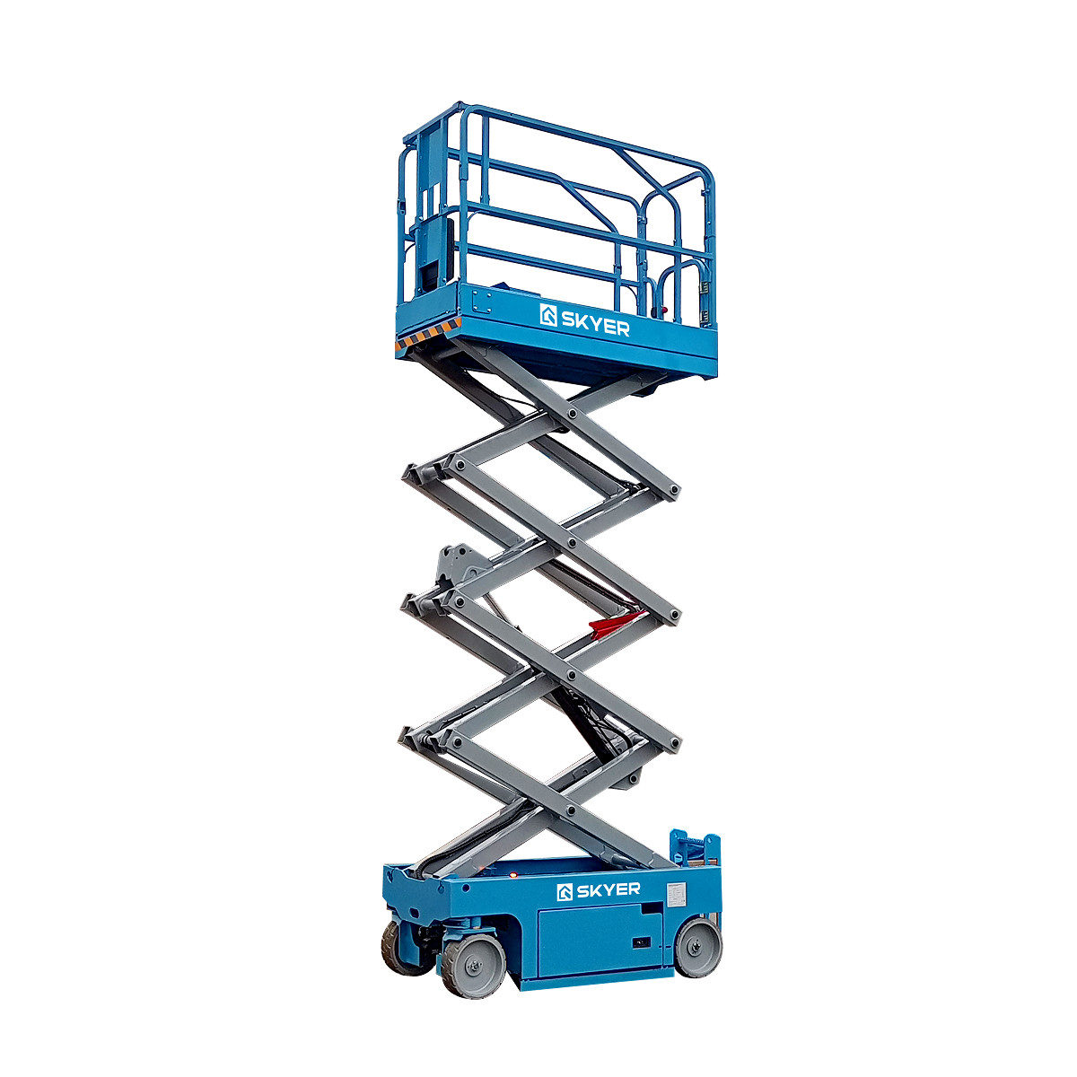 Самоходный ножничный подъемник с выдвижной платформой SKYER PL1023 Li M