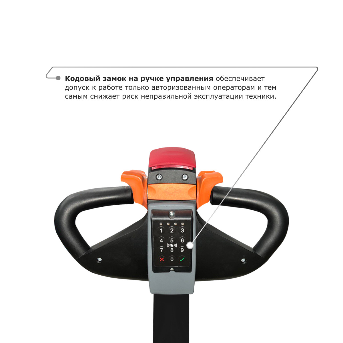 3 - Самоходный электроштабелер со свободным подъемом PROLIFT M2 SDR 1536 li-ion