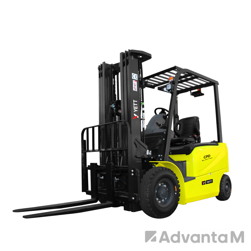Электрический погрузчик YETT CPD15-A3H4-M-ZSM600-3W
