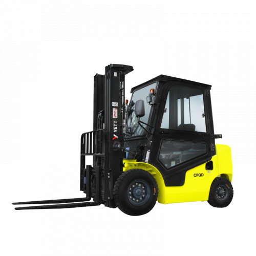 Бензиновый погрузчик с кабиной YETT CPQD25-RCK2-ZSM480-SS-K
